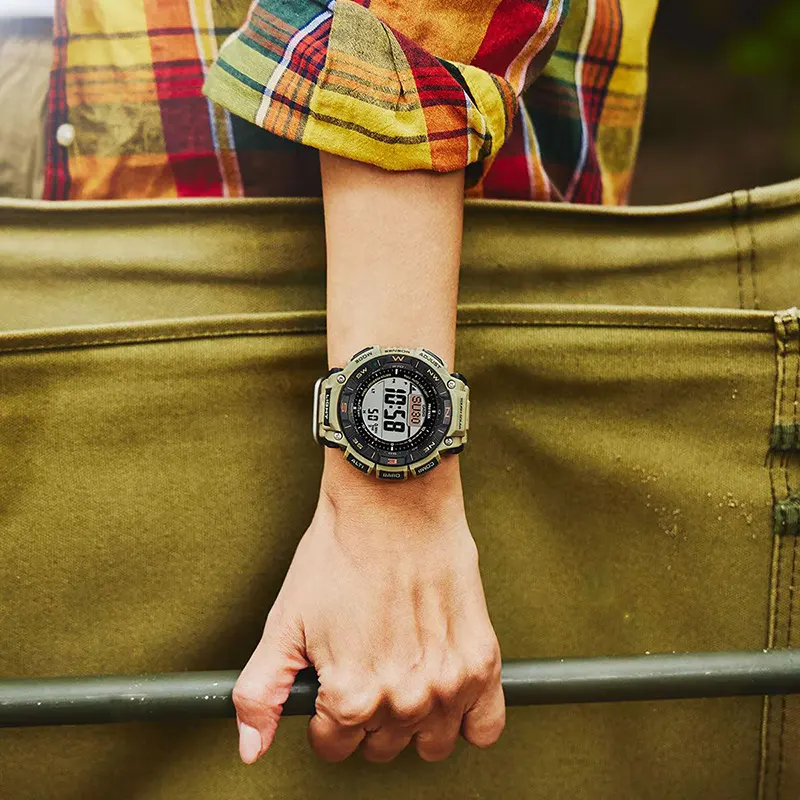 Casio Pro Trek Solar Power Resin Strap Digital Men's Watch- PRG